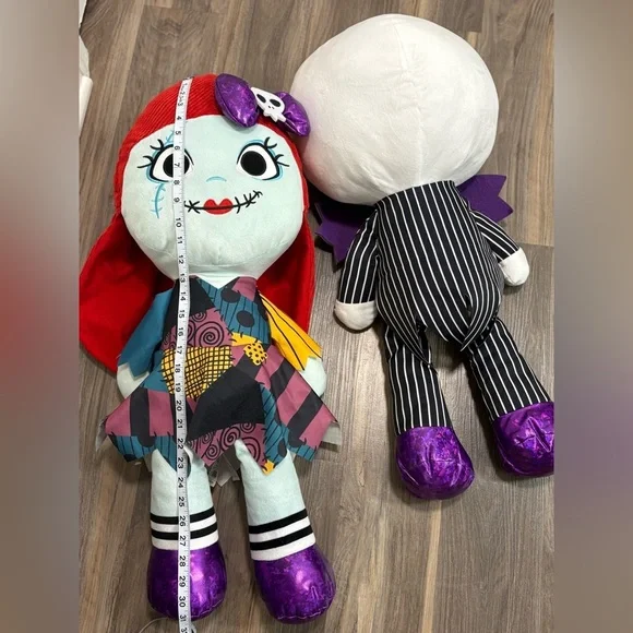 Disney Nightmare Before Christmas Plush Set - Red and Purple Jumbo plus 30 - Picture 5 of 7